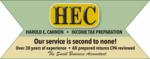 Harolde E. Cannon Income Tax Preparation (HEC)