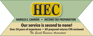 Harolde E. Cannon Income Tax Preparation (HEC)